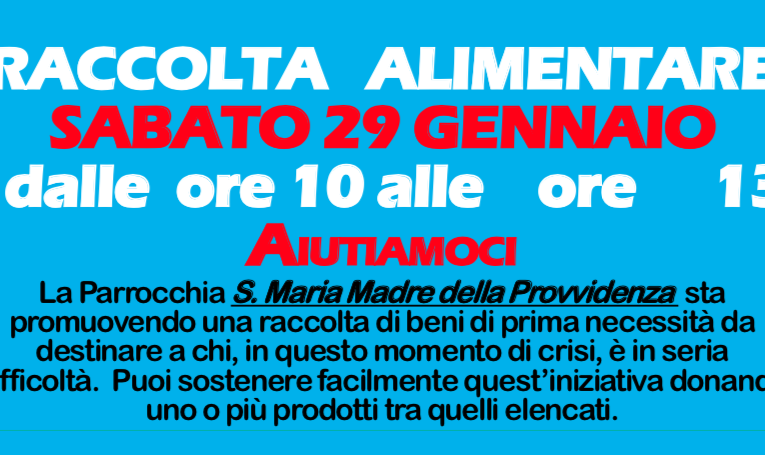 Raccolta alimentare